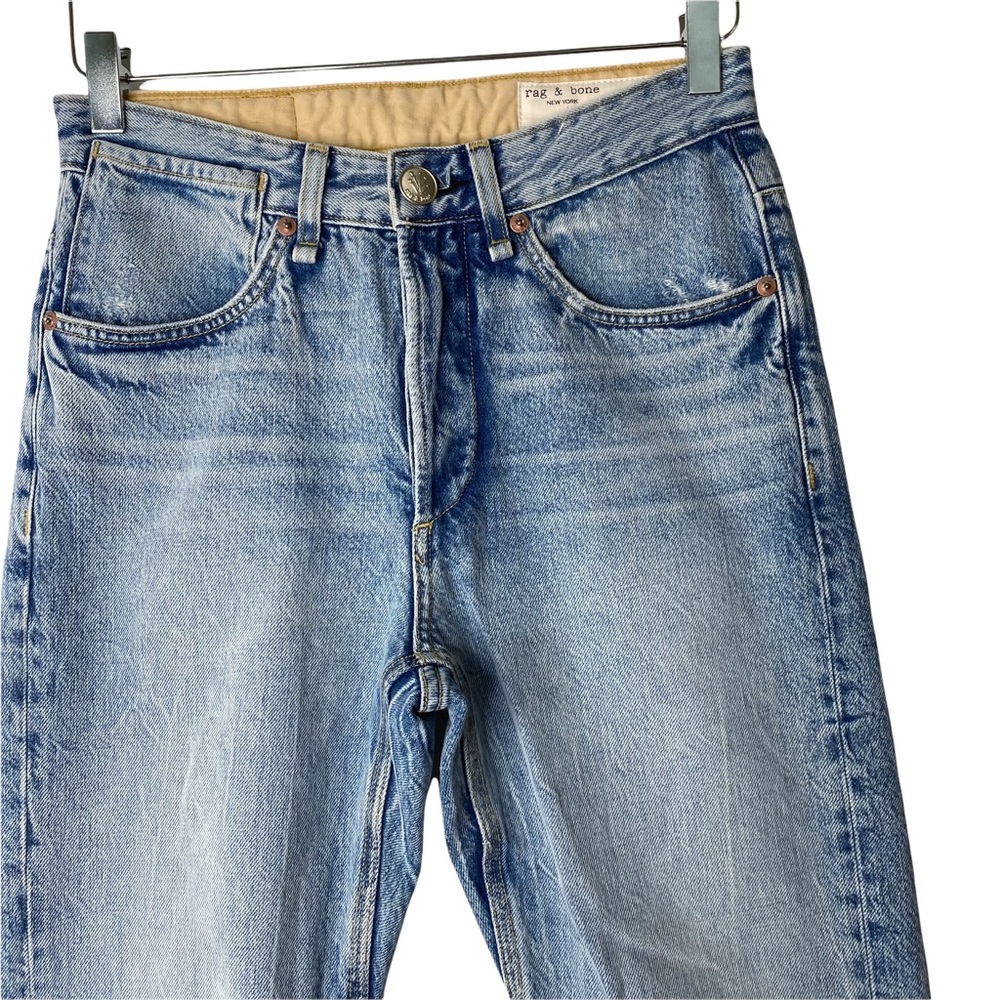 Rag & Bone Engineer Jeans High Rise Fairfield Size 24 - Picture 9 of 11